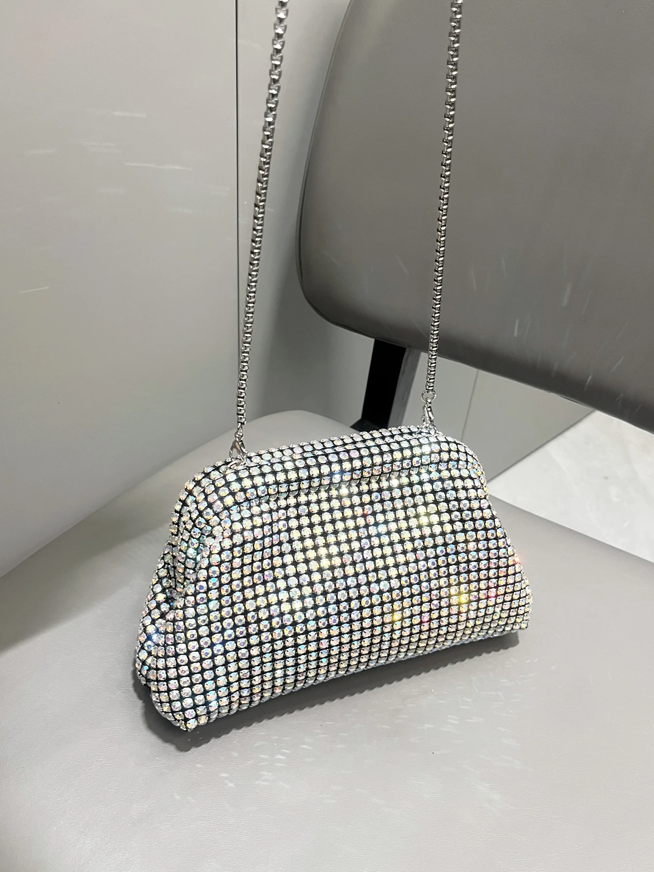 Luxury Designer Rhinestones Clutch Purse Bag for women handle bag Shoulder Bag Purse evening bag banquet bag