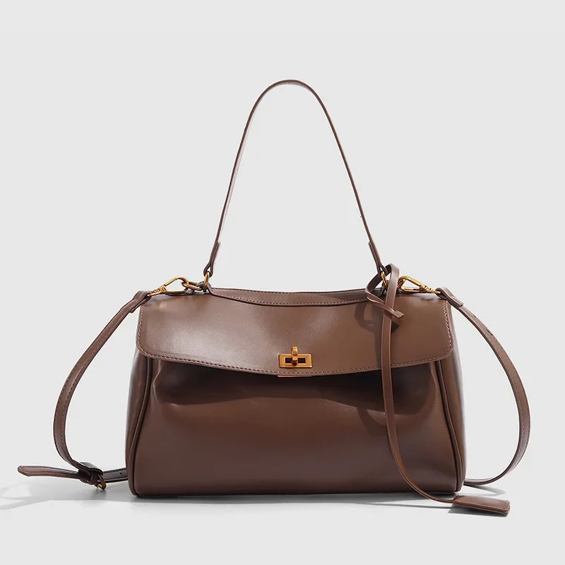 Soft French Niche Tote Bag Large Capacity Elegant Underarm Shoulder Bag Fashionable Casual Spacious Luxury Handbag