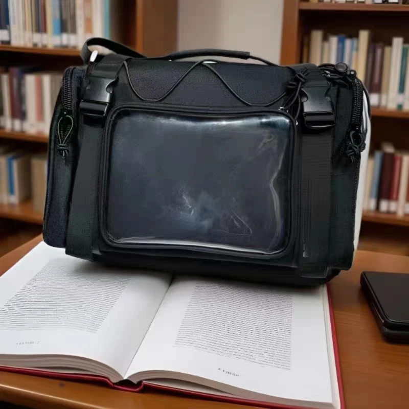 New Y2K Ita Shoulder Bag Large Capacity Sports Crossbody Bag Cute Girls Transparent Messenger Bag DIY Display Commuter Handbags