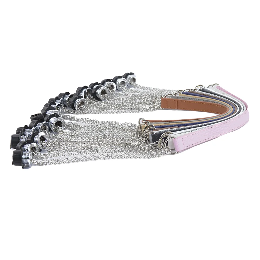 New 1 Pair Obag Silver Long OT Double Chain With Metal Plating Screw For OBag Handle O Bag Women Bag Shoulder HandBag