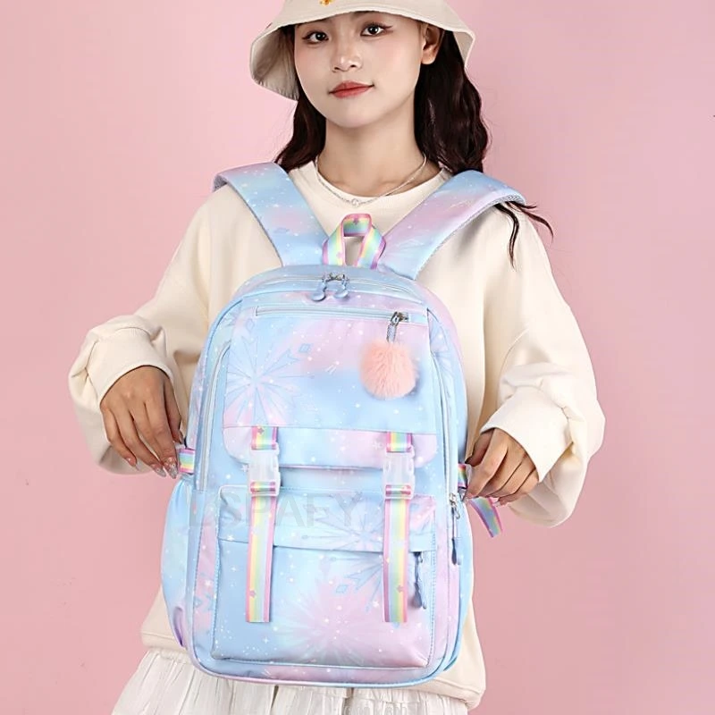 My Little Pony Women's Backpack Boys Girls Bookbag Bag Cartoon kawaii Student Teenager Schoolbag Rucksack Mochila Birthday Gift