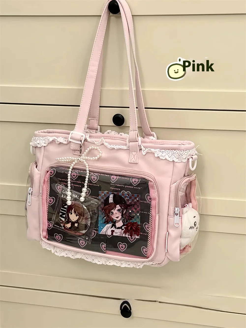 Ballet Girl Large Appetite Itabag Japanese Two-Dimension Single Shoulder Crossbody Bag Gift For Friends Women'S Handbag
