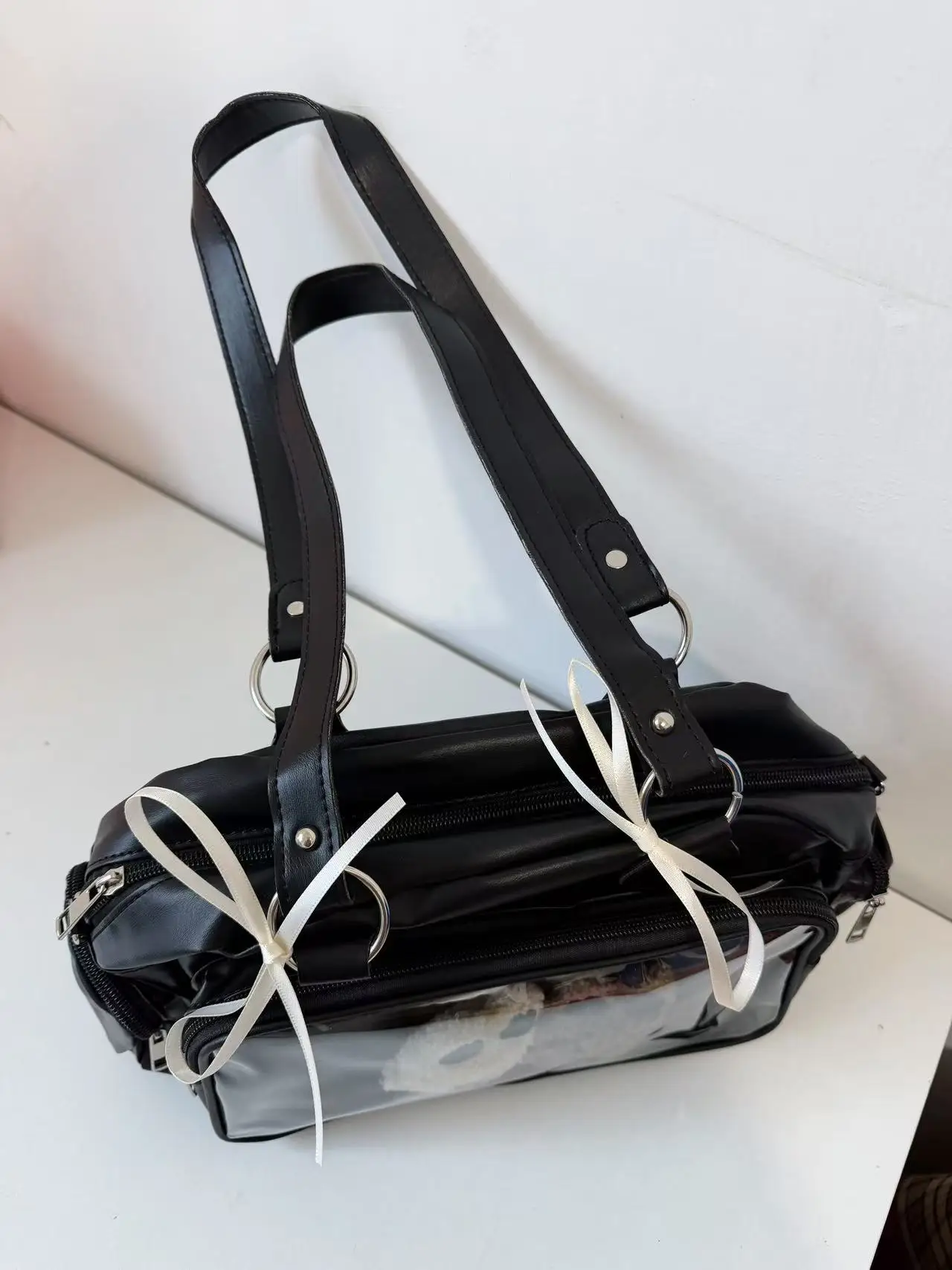 Cute Bar Ita Bag, 3-Color Versatile Bowling Bag, Portable Crossbody & Backpack, New Arrival