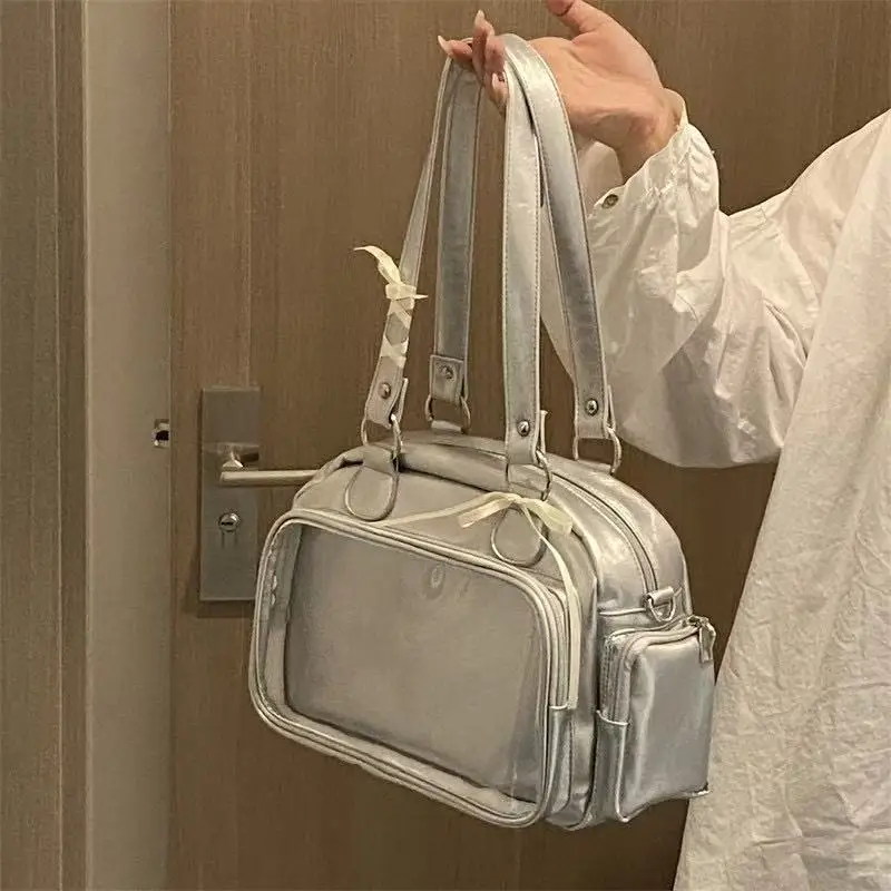 Cute Bar Ita Bag, 3-Color Versatile Bowling Bag, Portable Crossbody & Backpack, New Arrival