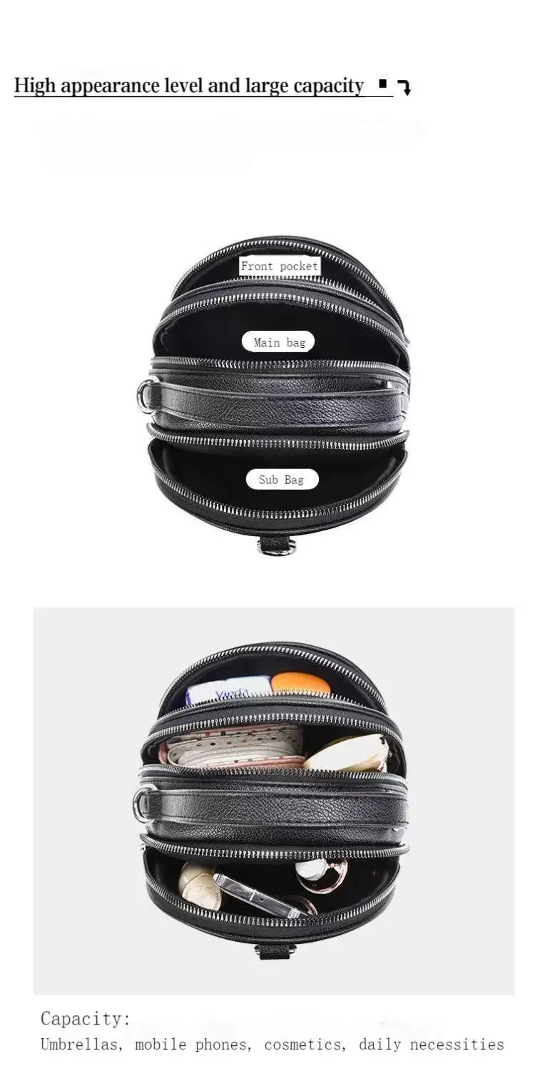 A High-Quality Multi-Functional Small Backpack for Ladies, a New Mini Handbag in Solid Color, with a Casual School Style