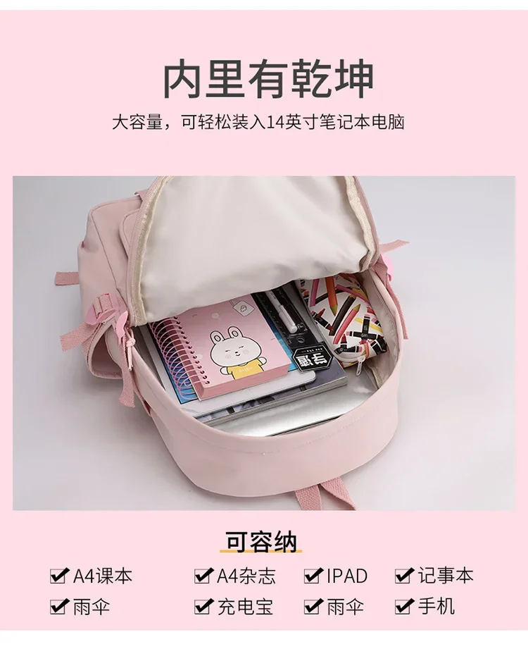 Axis Power Hetalia Backpack Fashion Cartoon Cute Print Student Schoolbag Men Women Lightweight Simple Backpack Fashion Bag