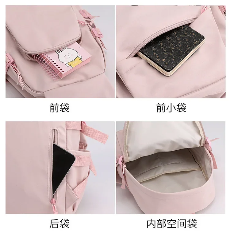 Axis Power Hetalia Backpack Fashion Cartoon Cute Print Student Schoolbag Men Women Lightweight Simple Backpack Fashion Bag