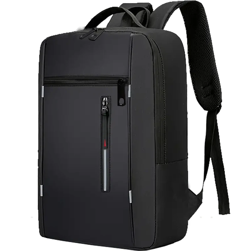 Commuter Waterproof Laptop Backpack Slim Splicing Design Computer Rucksack Lightweight Business Travel Daypack For Men