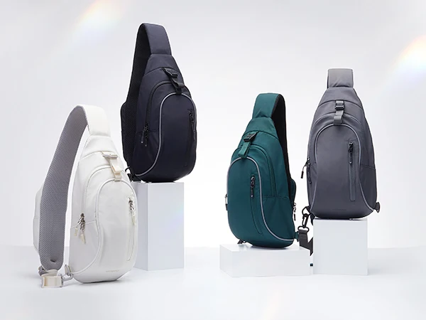 WATERFLY Crossbody Sling Backpack Sling Bag Hiking Travel Crossbody Bag For Women Men Chest Bag Daypack Fashion Shoulder Bag