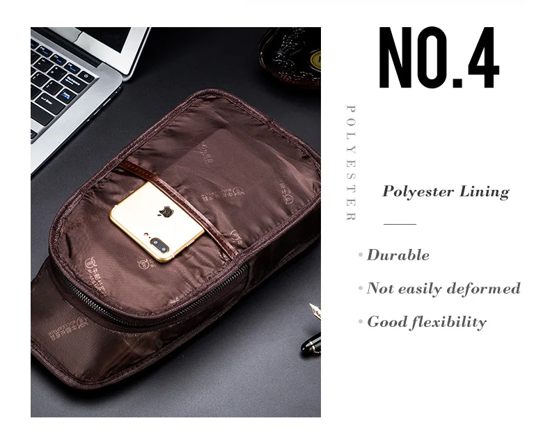 BULLCAPTAIN Men's Genuine Leather Chest Bag Fashion Leisure Multifunctional Crossbody Bag Music Chest Bag Men's Chest Bag