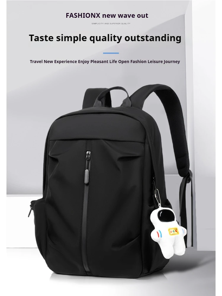 Durable Men's Backpack - Water-Resistant, Large Capacity, Casual Business & StudentBagwithLaptop Compartment, BackpackforSchool