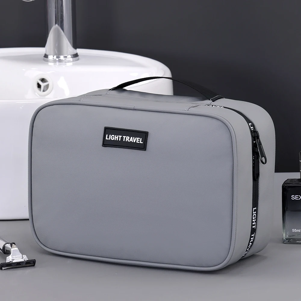 Waterproof Hanging Toiletry Bag Large Capacity Portable Travel Necessaire Case Cosmetic Bag for Men Women Wash Pouch
