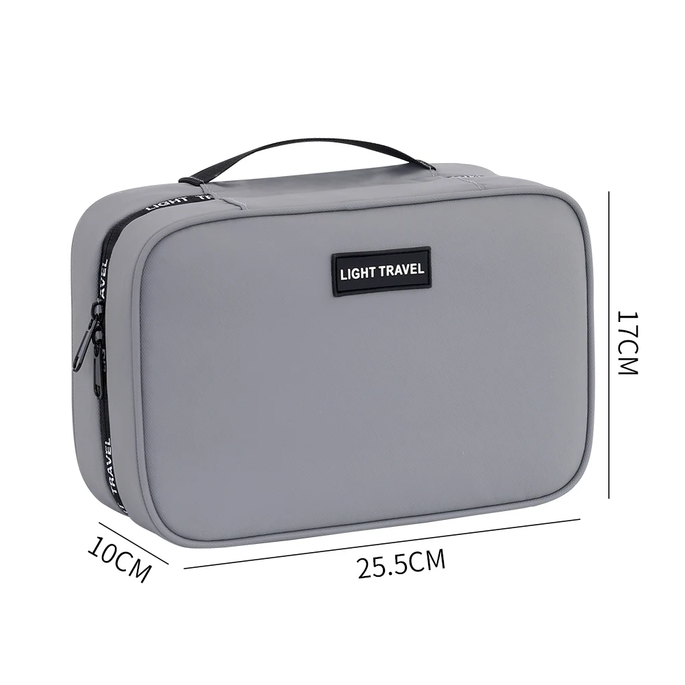 Waterproof Hanging Toiletry Bag Large Capacity Portable Travel Necessaire Case Cosmetic Bag for Men Women Wash Pouch