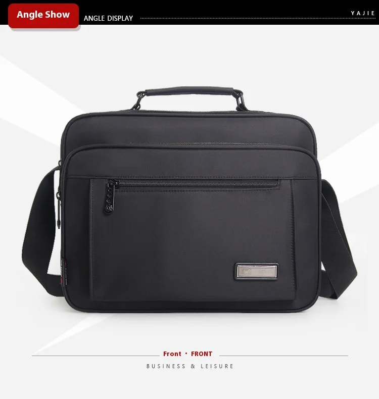 Shoulder Bag Men Handbags Messenger Small Business Briefcase Large Capacity Multifunction Fashion Casual Waterproof