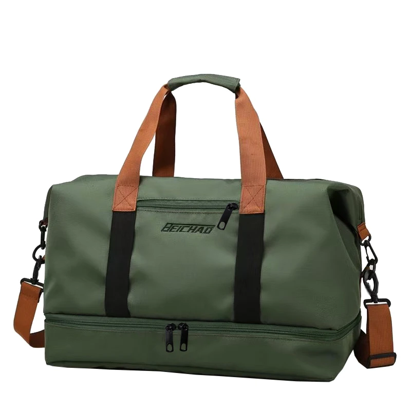 High‑quality Oxford Duffle Travel Bag Portable Gym Handbag Detachable Strap for Weekend Trip Sports Business Outing