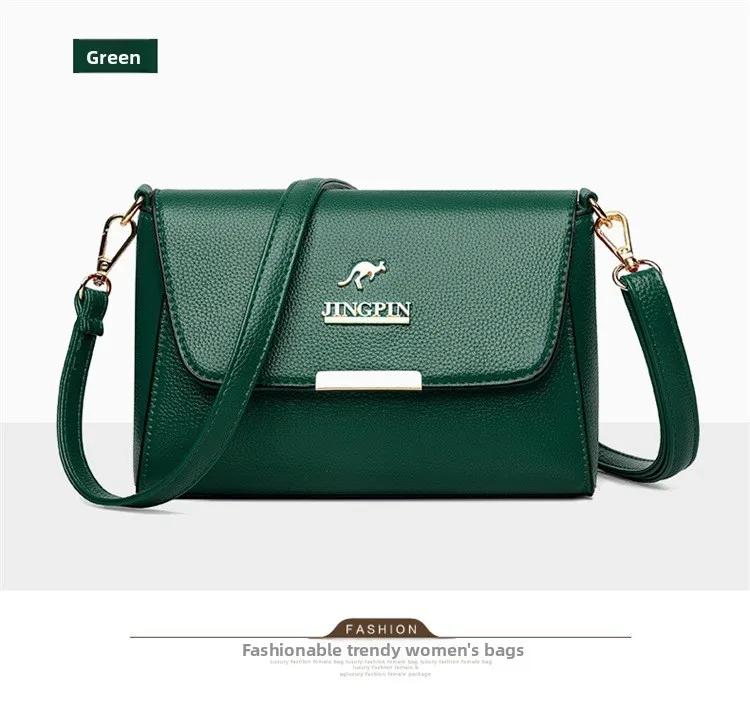 JINGPIN Faux Leather Crossbody Bag Women’s Stylish Shoulder Purse Versatile, Durable, Perfect for Daily Commute & Casual Outings