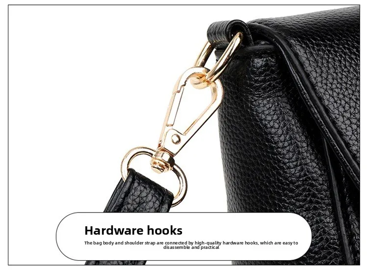 JINGPIN Faux Leather Crossbody Bag Women’s Stylish Shoulder Purse Versatile, Durable, Perfect for Daily Commute & Casual Outings