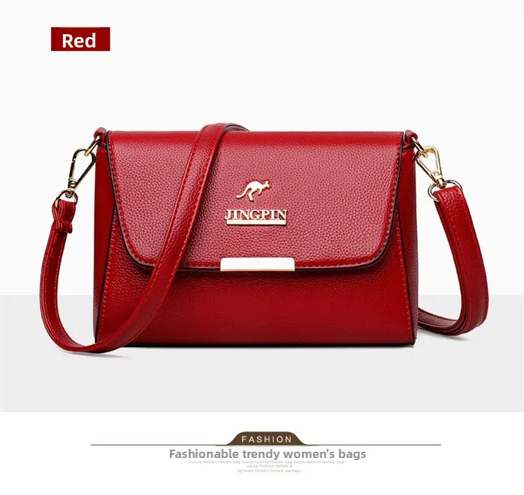 JINGPIN Faux Leather Crossbody Bag Women’s Stylish Shoulder Purse Versatile, Durable, Perfect for Daily Commute & Casual Outings