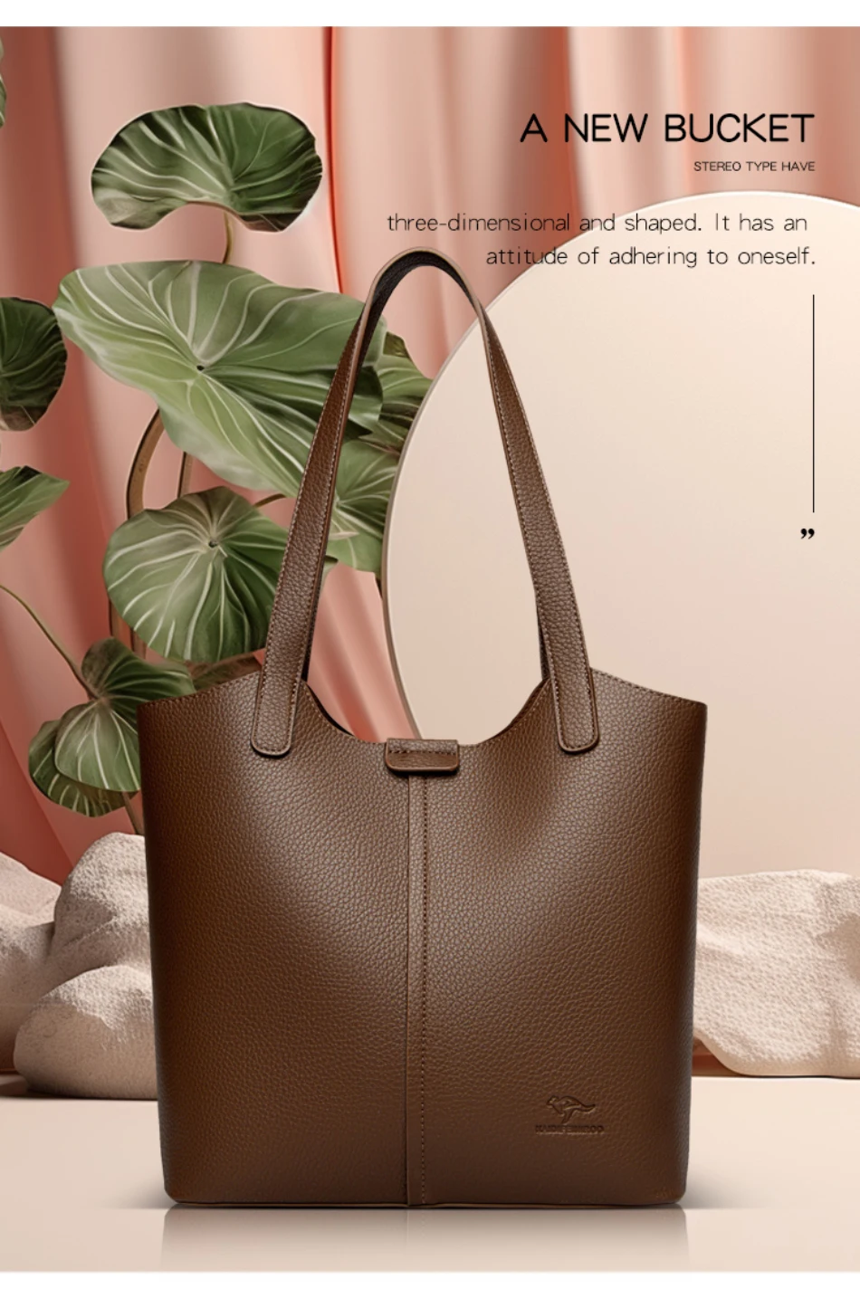 Genuine Brand Soft Leather Shoulder Bag For Women Casual Tote Bag Female Solid Color Purse Simple Design Handbag Commuting Sac