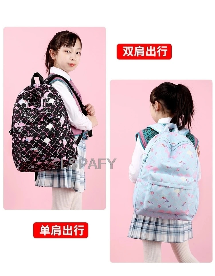 3Pcs/Set My Little Pony Kid Backpack With Lunch Girl School Bag Children Schoolbag For Teenage Girls Women Rainbow Backpack