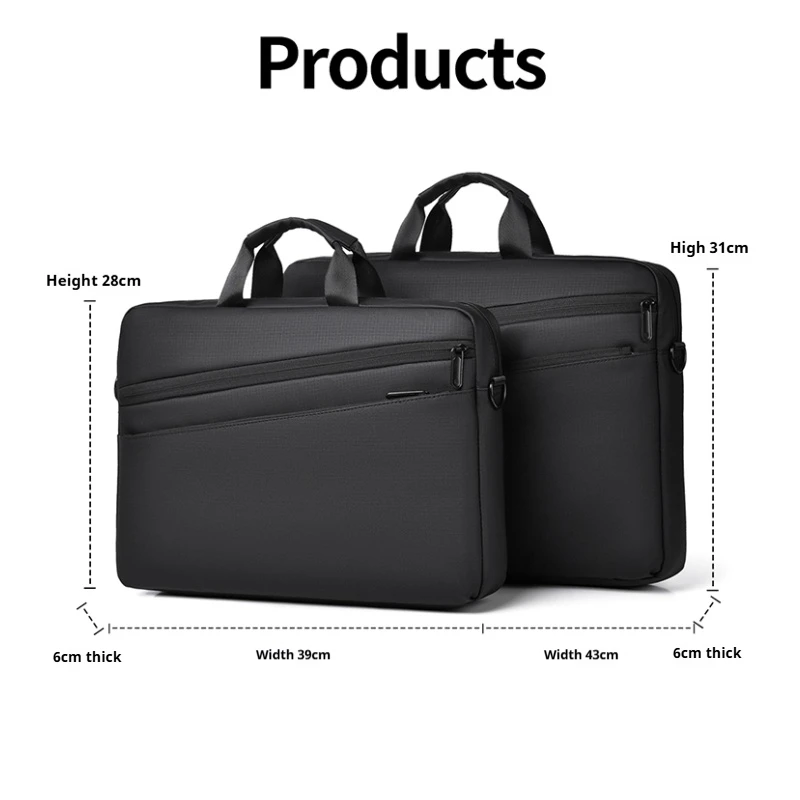 Laptop Bag 15.6-17.3 Inch,Business Briefcase,shoulder bag for men ,adjustable shoulder strap, suitable for daily commuting