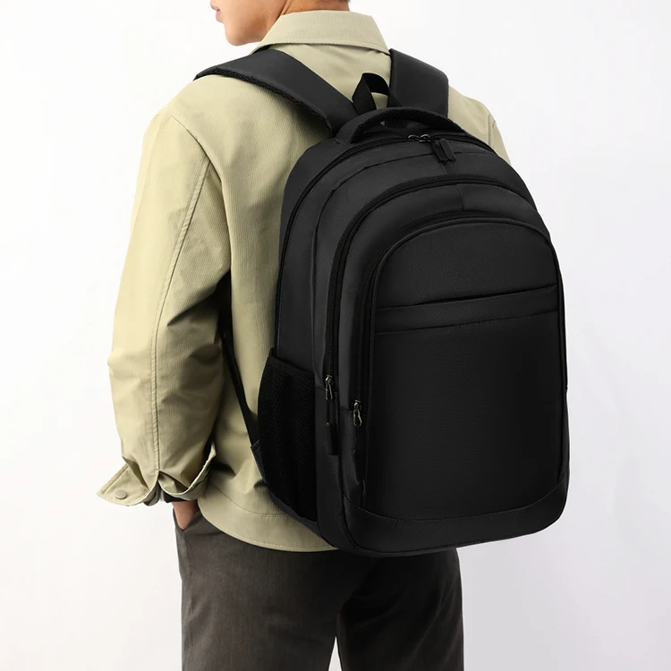 Large-capacity Backpack - Laptop Bag, Featuring a 15.6-inch Tablet Pocket and Zippered Pockets - Utilizing Fading Technology