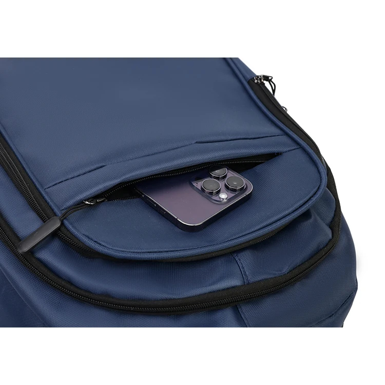Large-capacity Backpack - Laptop Bag, Featuring a 15.6-inch Tablet Pocket and Zippered Pockets - Utilizing Fading Technology