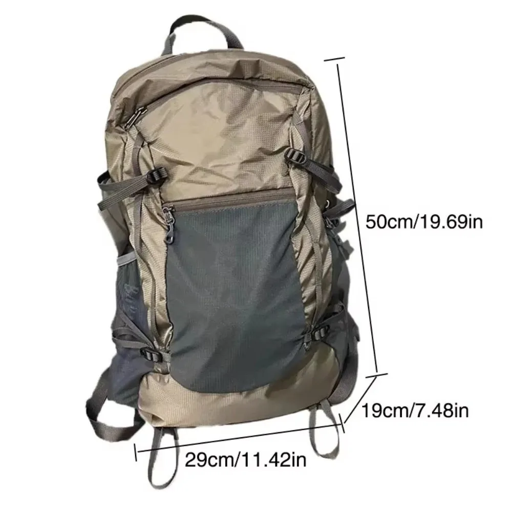 Portable Ultra-Light Travel Backpack Foldable Large Capacity Mountaineering Bag Multifunctional Hiking Backpack Outdoor Touring