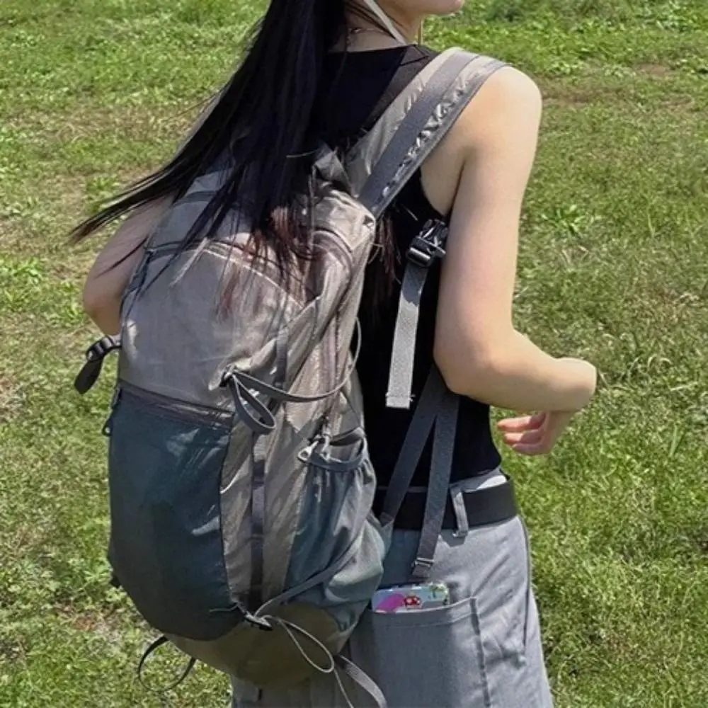Portable Ultra-Light Travel Backpack Foldable Large Capacity Mountaineering Bag Multifunctional Hiking Backpack Outdoor Touring