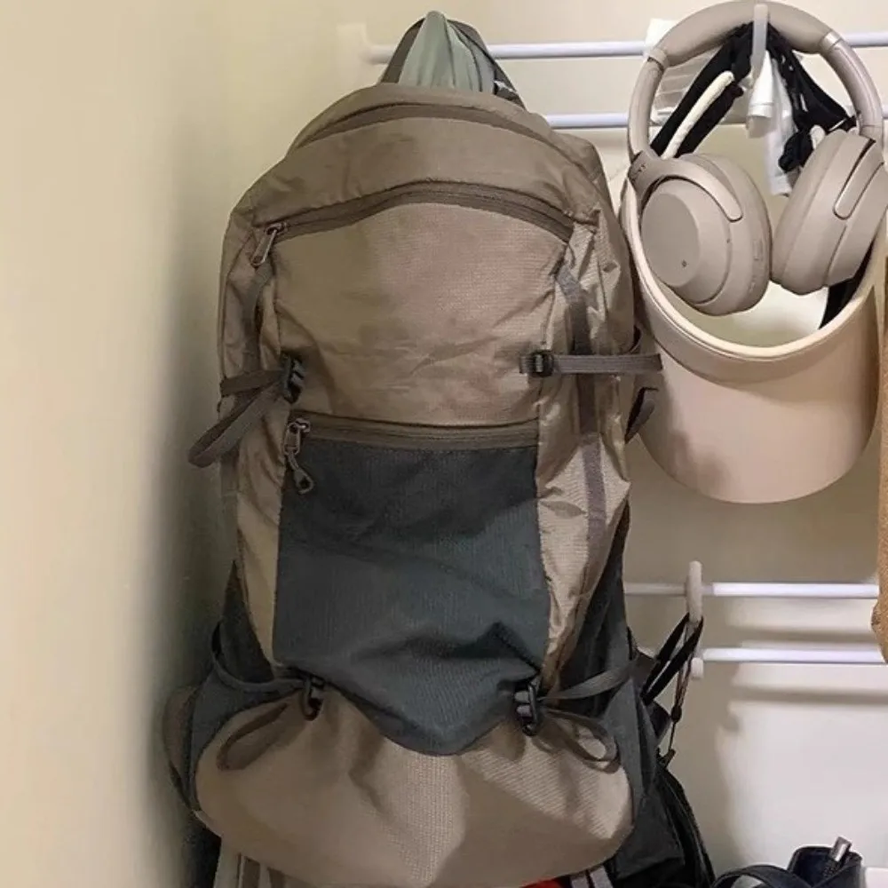 Portable Ultra-Light Travel Backpack Foldable Large Capacity Mountaineering Bag Multifunctional Hiking Backpack Outdoor Touring