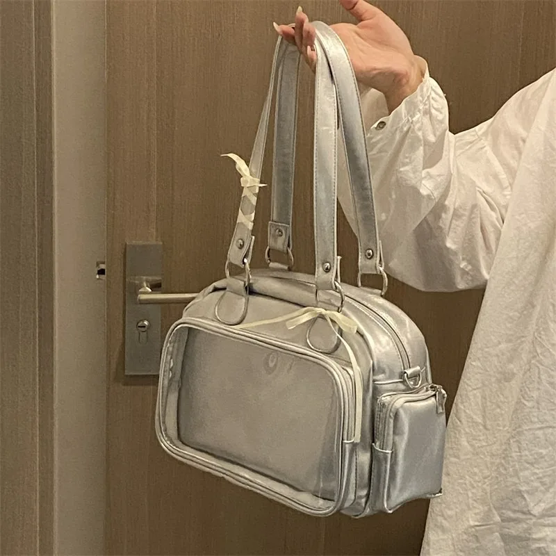 Popular Cute Bar Pain Bag Fashionable Three-Color Versatile Portable Backpack Bowling Crossbody Backpack, New Model