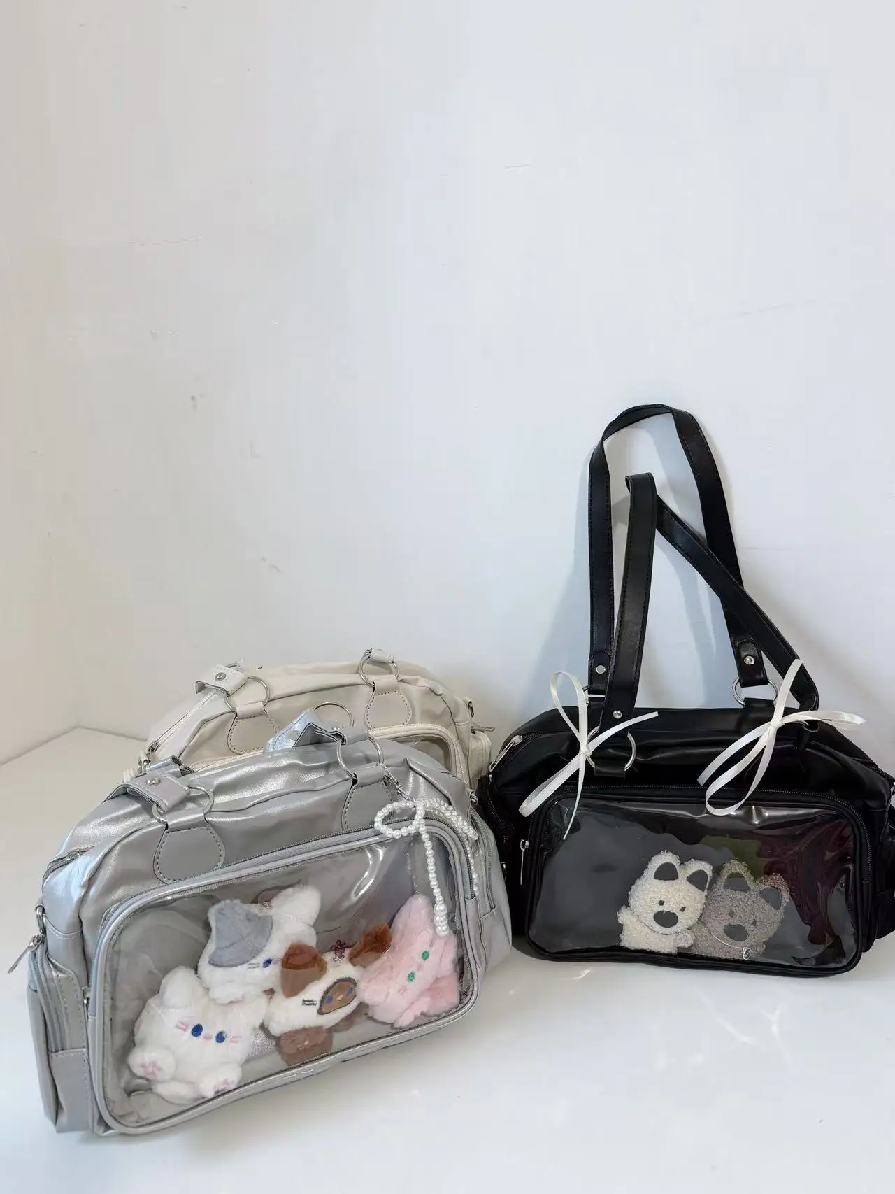 Popular Cute Bar Pain Bag Fashionable Three-Color Versatile Portable Backpack Bowling Crossbody Backpack, New Model