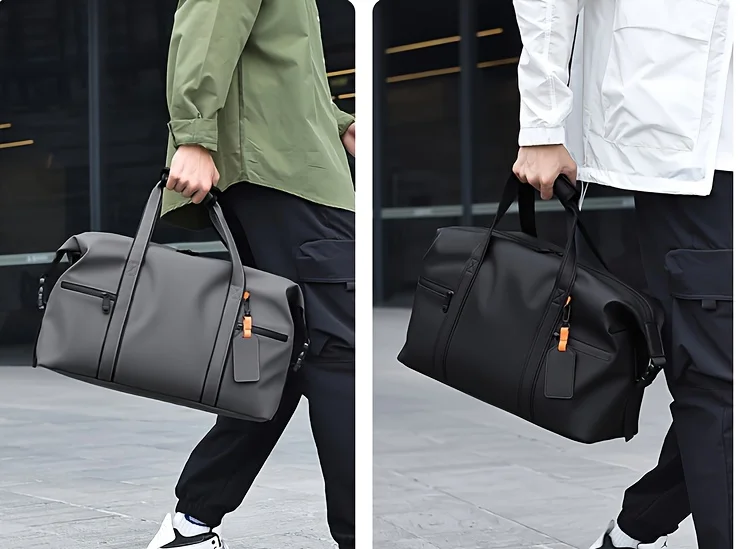 Large Capacity Travel Bag, Portable Overnight Duffel Bag Unisex Sport Fitness Bag, Perfect For Sports And Outdoor Adventures