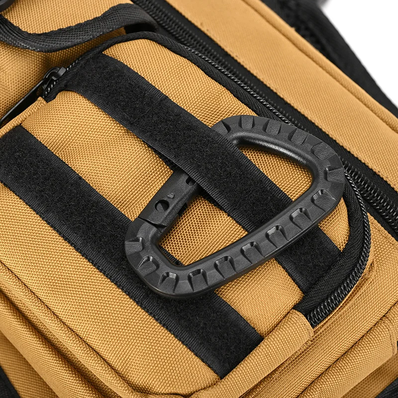 Outdoor Tactical Chest Bag for Men Utility EDC Travel Chest Pack for Running Hiking Chest Vest Holster