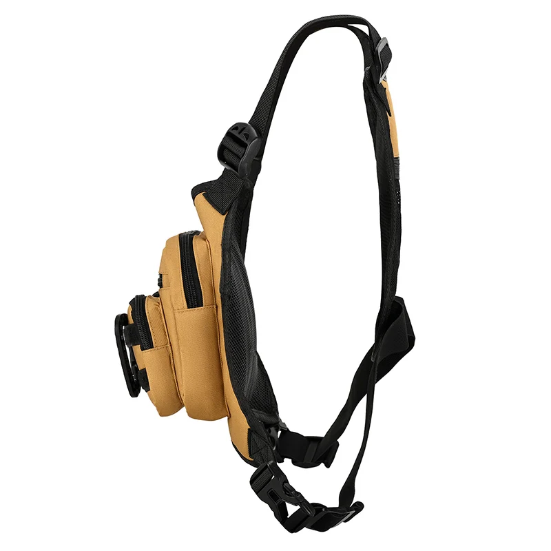 Outdoor Tactical Chest Bag for Men Utility EDC Travel Chest Pack for Running Hiking Chest Vest Holster