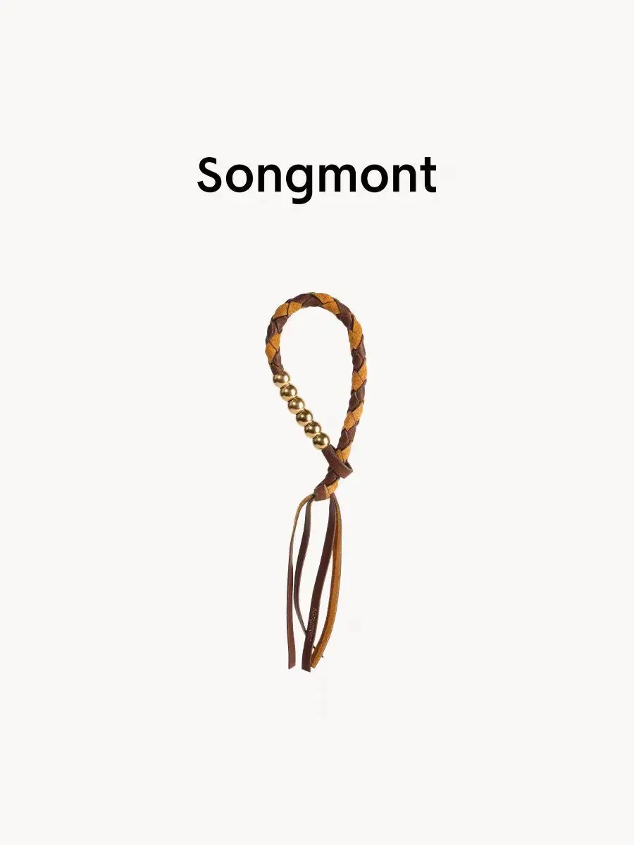 Songmont Pendant Tiger Tooth Udo Woven Charms Courage Stone Transit Cylinder Nothing Bead Piece