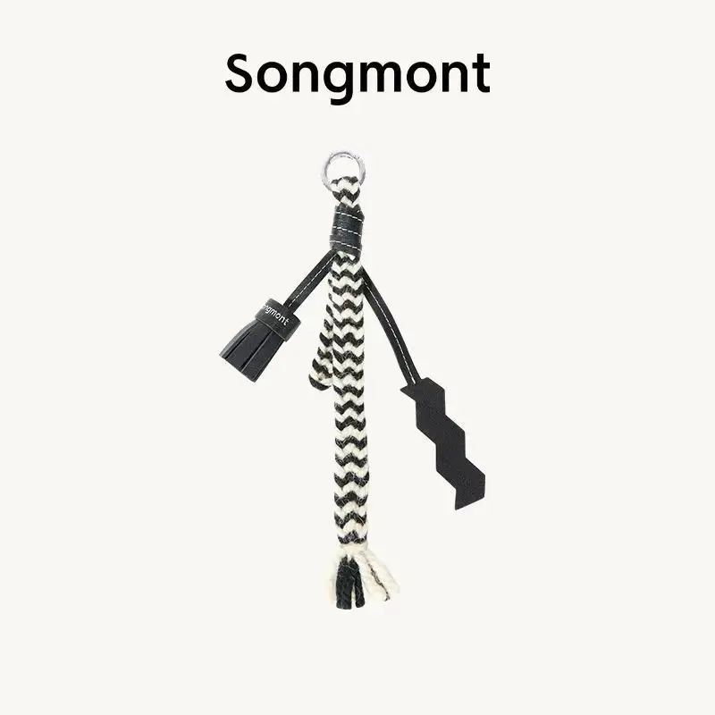 Songmont Pendant Tiger Tooth Udo Woven Charms Courage Stone Transit Cylinder Nothing Bead Piece