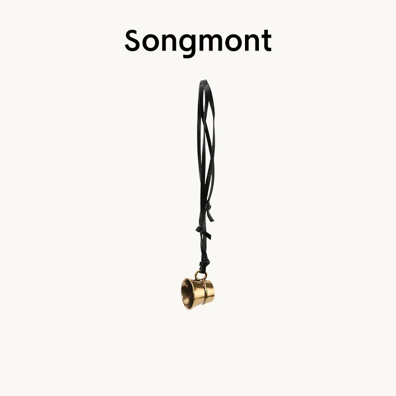Songmont Pendant Tiger Tooth Udo Woven Charms Courage Stone Transit Cylinder Nothing Bead Piece