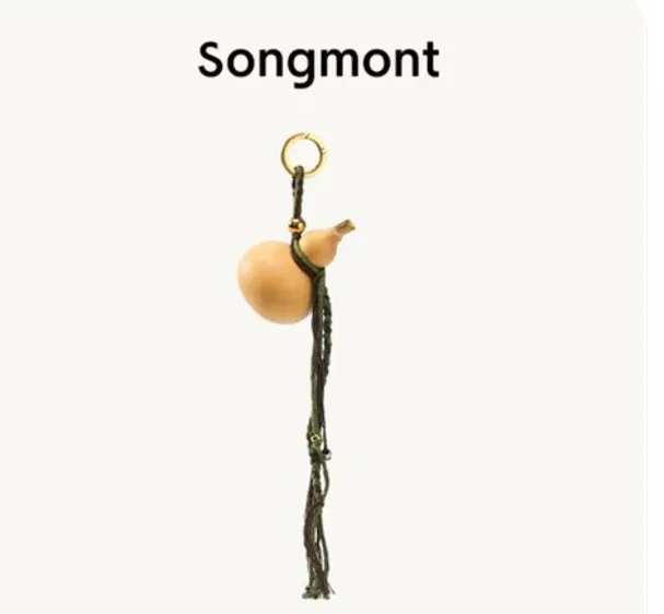 Songmont Pendant Tiger Tooth Udo Woven Charms Courage Stone Transit Cylinder Nothing Bead Piece