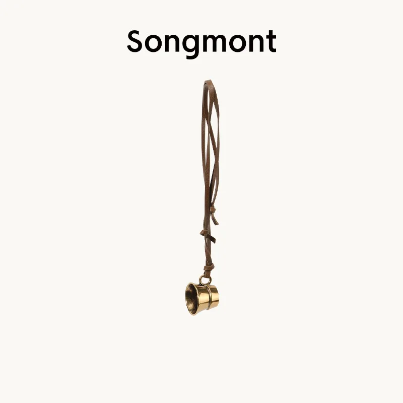 Songmont Pendant Tiger Tooth Udo Woven Charms Courage Stone Transit Cylinder Nothing Bead Piece