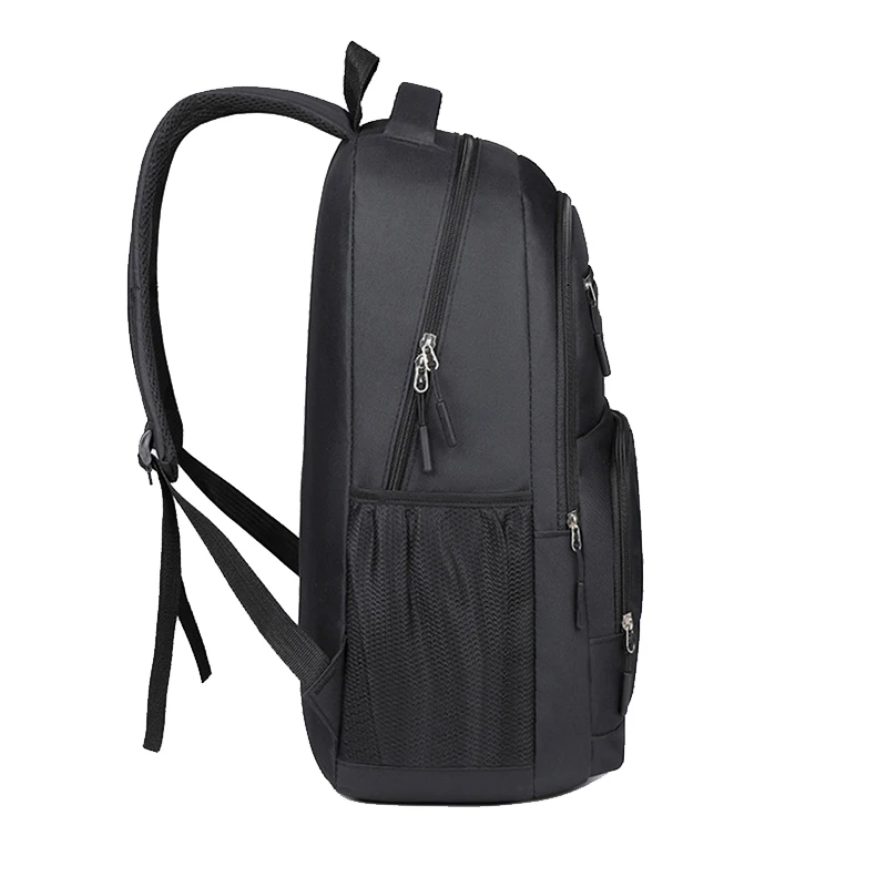 Fashion Minimalist Men’s Rucksack, Lightweight Nylon Backpack with Multiple Storage Slots for School & Weekend Trips