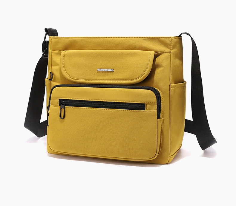 Women's Lightweight Nylon Handbag Crossbody Bag Large Capacity Multi-Compartment Casual Daily Tote Travel Tote Shoulder Purse