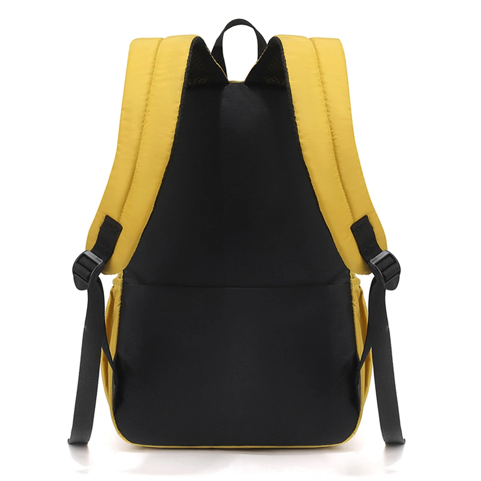 Fashion Commuter Daypack Women Waterproof Oxford Backpack Large Capacity School Bag Ladies Lightweight and Portable Travel Bag