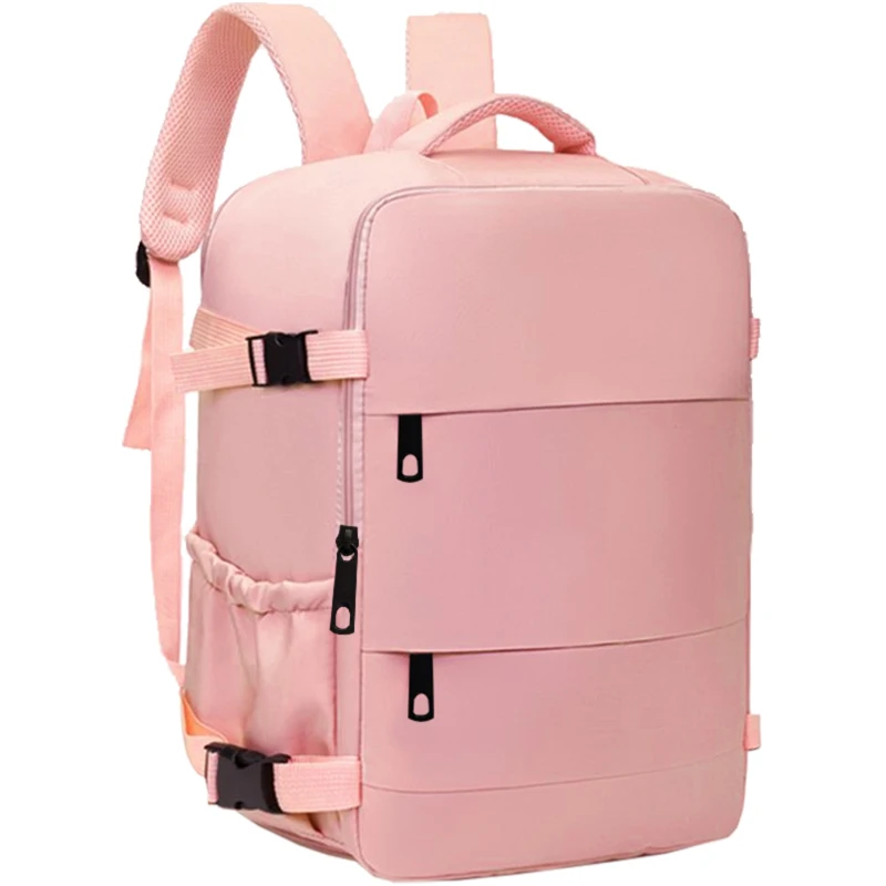 Everyday Versatile Water-resistant Laptop Backpack Trendy Unisex Design, Side Pockets for Water Bottle and Small Accessories