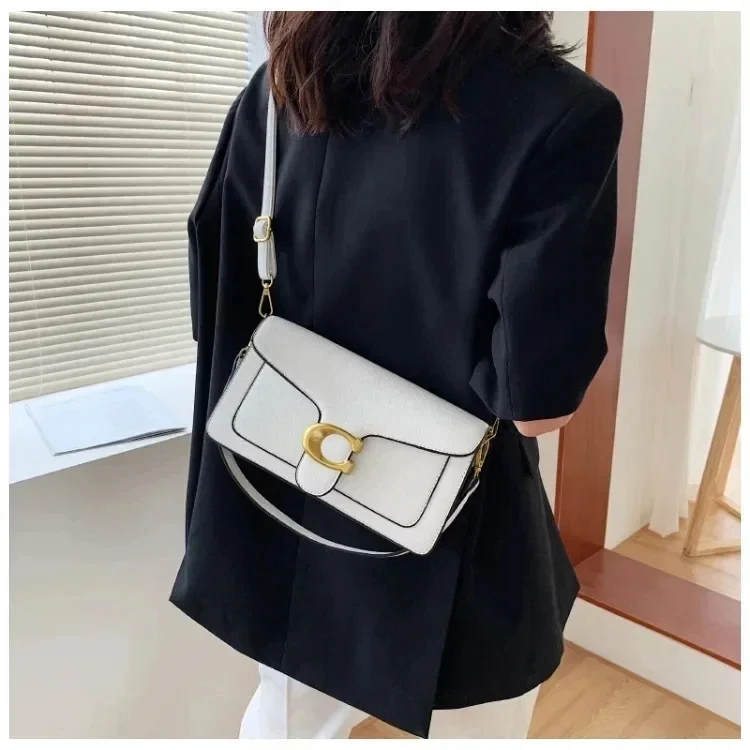 Caviar Grain Small Square Crossbody Bag, Minimalist Fashion Portable Women's Daily Shoulder Purse for Everyday Use