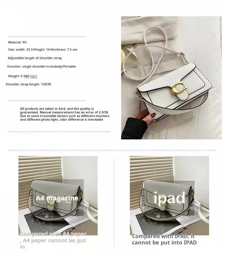 Caviar Grain Small Square Crossbody Bag, Minimalist Fashion Portable Women's Daily Shoulder Purse for Everyday Use