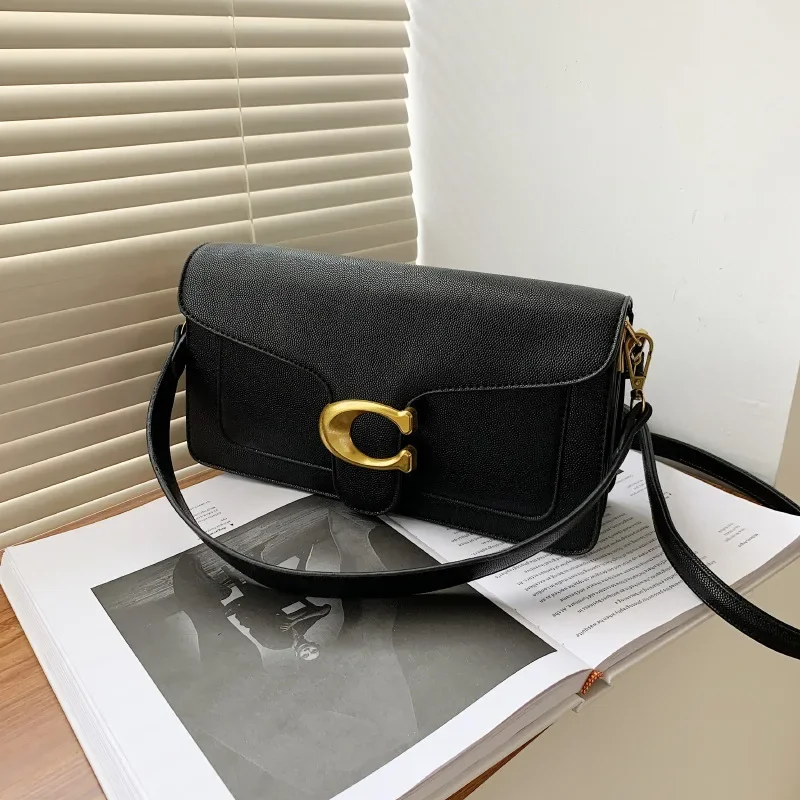 Caviar Grain Small Square Crossbody Bag, Minimalist Fashion Portable Women's Daily Shoulder Purse for Everyday Use