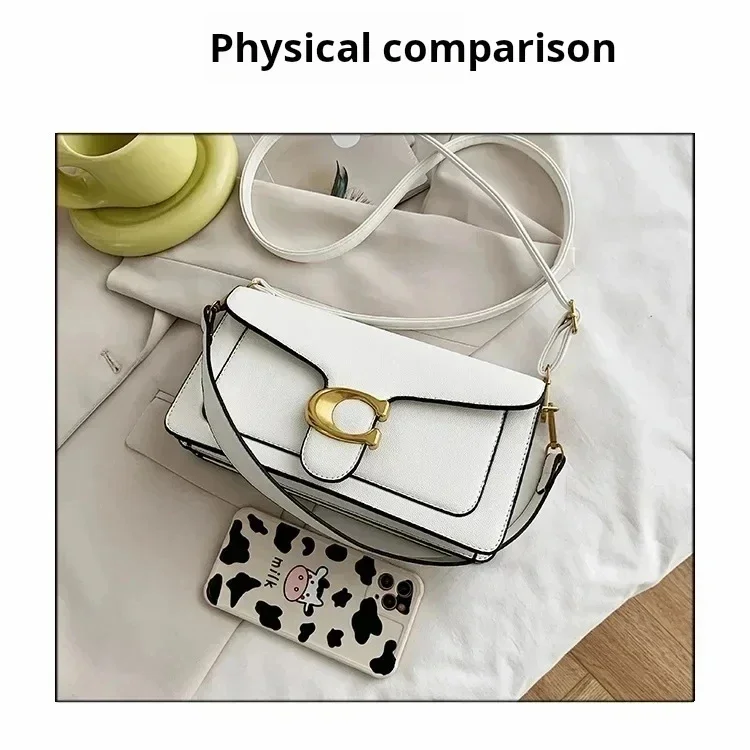 Caviar Grain Small Square Crossbody Bag, Minimalist Fashion Portable Women's Daily Shoulder Purse for Everyday Use