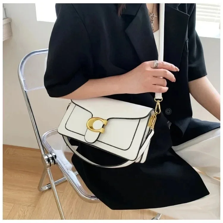 Caviar Grain Small Square Crossbody Bag, Minimalist Fashion Portable Women's Daily Shoulder Purse for Everyday Use