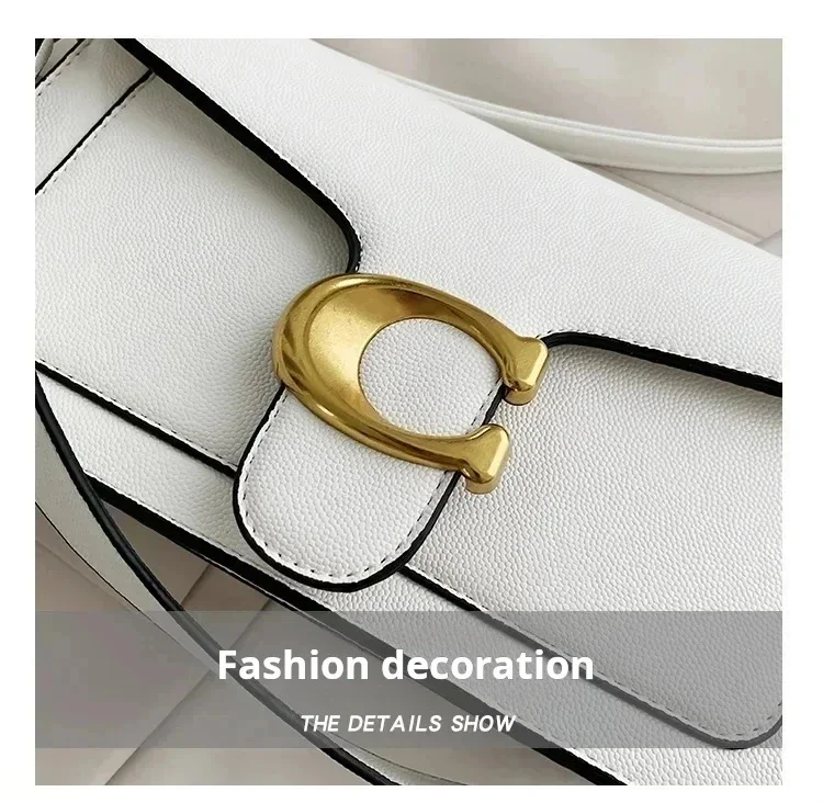 Caviar Grain Small Square Crossbody Bag, Minimalist Fashion Portable Women's Daily Shoulder Purse for Everyday Use